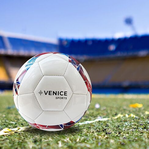Flash Soccer Ball - Official Size 3 / Size 4 / Size 5 Soccer Balls - Outdoor & Indoor Soccer Balls - Kids Youth adult Soccer Players - Attractive Soccer Gifts in Saudi Arabia