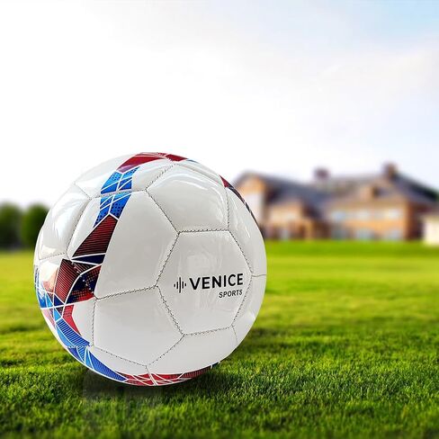 Flash Soccer Ball - Official Size 3 / Size 4 / Size 5 Soccer Balls - Outdoor & Indoor Soccer Balls - Kids Youth adult Soccer Players - Attractive Soccer Gifts in Saudi Arabia