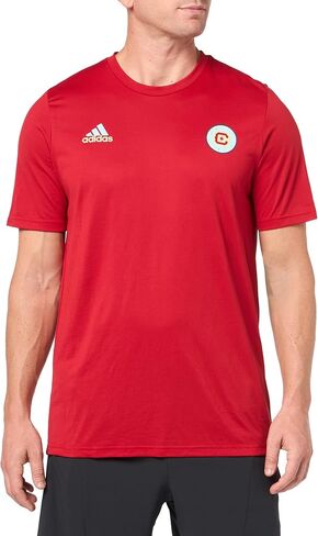 adidas Men's Chicago Fire Short Sleeve Pre-Game T-Shirt in Saudi Arabia