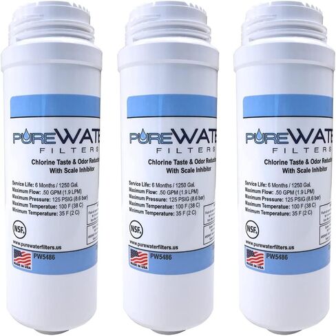 خرطوشة فلتر مياه بديلة من PureWater لـ Keurig B150/K150 B155/K155 K2500 K3000 B3000SE K3500 K4000 in Kuwait
