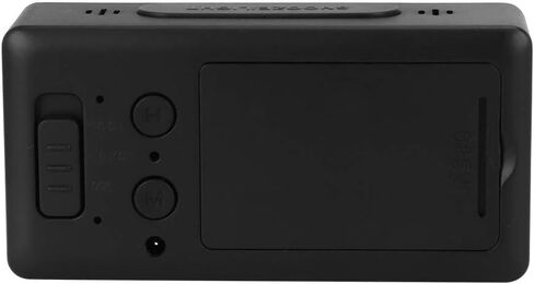 Mumusuki Digital Alarm Clock for Bedroom, Simple Electronic Clock LED Digital Bedside Alarm Clock with Snooze Function USB Charger for Student Home Use (Black) in Kuwait