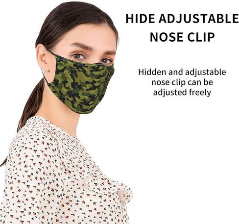 4pcs Face Mask With Filter Pocket Washable Reusable Face Bandanas Balaclava For Men Women in Saudi Arabia