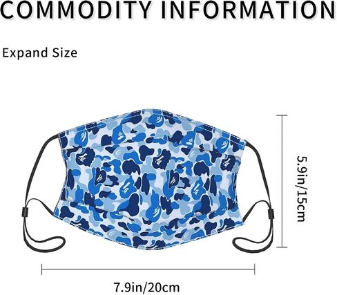4pcs Face Mask With Filter Pocket Washable Reusable Face Bandanas Balaclava For Men Women in Saudi Arabia