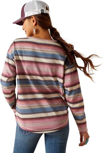Ariat Women's Terry Henley Sweatshirt in Saudi Arabia