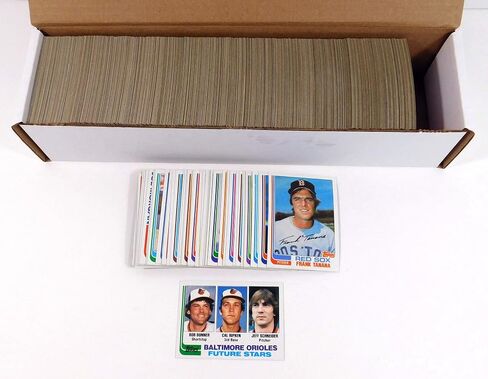 1982 Topps Baseball Complete Set (792) Ripken Rookie Ryan Trammell in Saudi Arabia