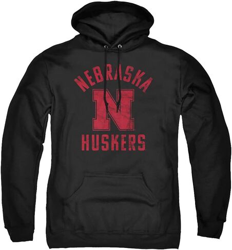 University of Nebraska Official Cornhuskers Logo Unisex Adult Pull-Over Hoodie in Saudi Arabia