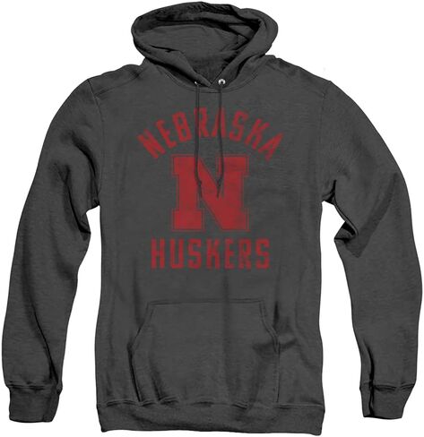 University of Nebraska Official Cornhuskers Logo Unisex Adult Pull-Over Hoodie in Saudi Arabia