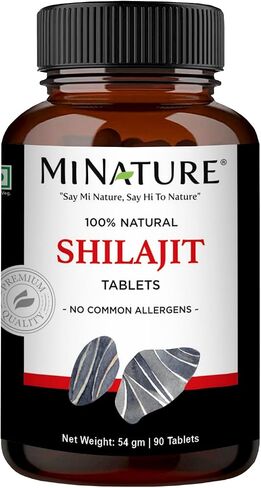 minature Shilajit, Ashwagandha & Ginseng Capsules |500mg, 60 Veg Capsules, 1Month Supply, 30g| Pure & Natural | Chemical Free Preservatives Free| Vegan fulvic acid | made in India in Saudi Arabia