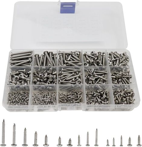 666 قطعة M2، M3، M4، M5، M6، M8 الفولاذ المقاوم للصدأ ألين رئيس المقبس عرافة مجموعة المسمار مع 6 الشدات عرافة in Kuwait