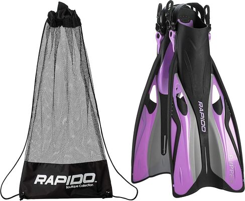 Rapido Boutique Collection Flipper كعب مفتوح زعنفة غوص قابلة للتعديل in Saudi Arabia