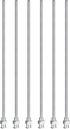 PATIKIL Blunt Tip Dispensing Needle 25G, 6 Pcs 5 Inch Stainless Steel Liquid Dispenser Needles with Lure Lock for Refilling Liquid Inks Adhesives Glue in Saudi Arabia