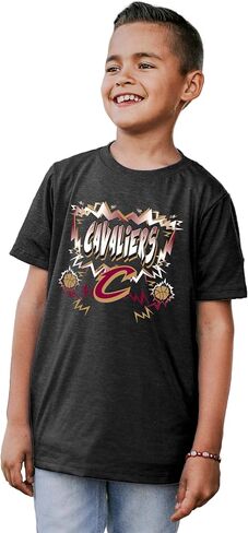 Blue 84 Unisex Kid's NBA Officially Licensed Youth Tri-Blend T-Shirt Basketball Team Color in Saudi Arabia