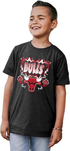 Blue 84 Unisex Kid's NBA Officially Licensed Youth Tri-Blend T-Shirt Basketball Team Color in Saudi Arabia