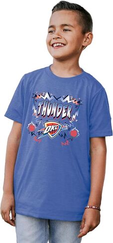 Blue 84 Unisex Kid's NBA Officially Licensed Youth Tri-Blend T-Shirt Basketball Team Color in Saudi Arabia