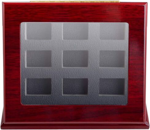 Sports Championship Rings Wooden Display case Shadow Box without Rings (6 Slots) in Saudi Arabia