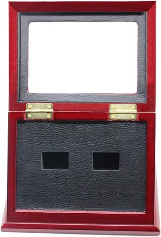 Sports Championship Rings Wooden Display case Shadow Box without Rings (6 Slots) in Saudi Arabia