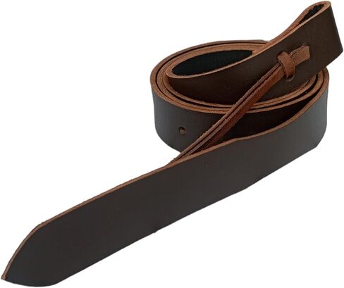 Raavils International Leather Latigo Strap for Western Saddle 72'' inches Brown Latigo Leather Horse Saddle Cinch Tie Strap in Saudi Arabia