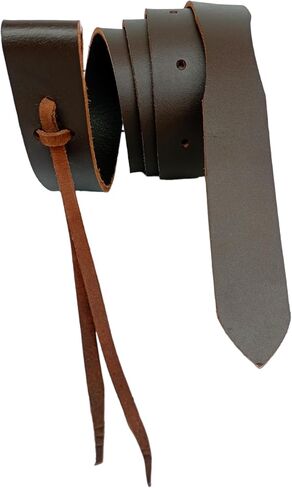 Raavils International Leather Latigo Strap for Western Saddle 72'' inches Brown Latigo Leather Horse Saddle Cinch Tie Strap in Saudi Arabia