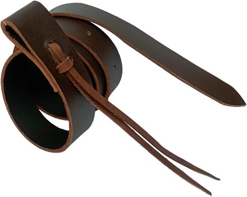 Raavils International Leather Latigo Strap for Western Saddle 72'' inches Brown Latigo Leather Horse Saddle Cinch Tie Strap in Saudi Arabia