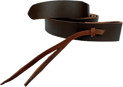 Raavils International Leather Latigo Strap for Western Saddle 72'' inches Brown Latigo Leather Horse Saddle Cinch Tie Strap in Saudi Arabia