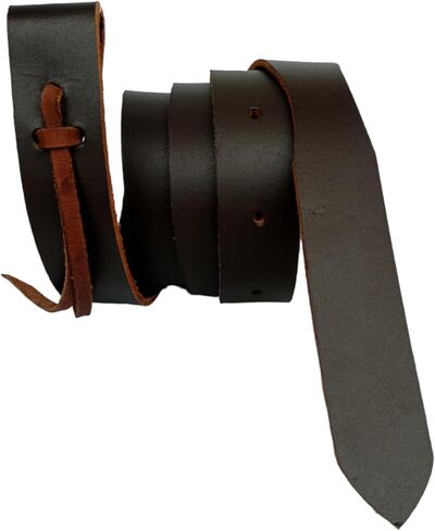 Raavils International Leather Latigo Strap for Western Saddle 72'' inches Brown Latigo Leather Horse Saddle Cinch Tie Strap in Saudi Arabia
