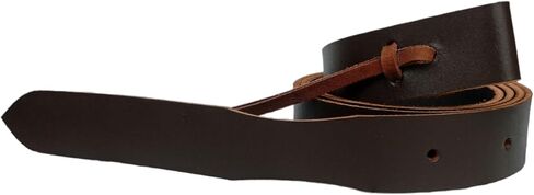 Raavils International Leather Latigo Strap for Western Saddle 72'' inches Brown Latigo Leather Horse Saddle Cinch Tie Strap in Saudi Arabia