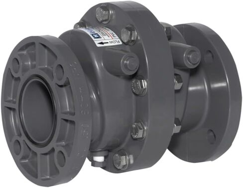 Hayward SW1400E Series SW Swing Check Valve, Flanged End, PVC with EPDM Seals, 4" Size in Saudi Arabia