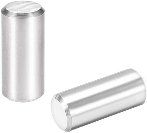 uxcell 8 x 45mm(Approx 5/16") Dowel Pin 304 Stainless Steel Wood Bunk Bed Dowel Pins Shelf Pegs Support Shelves 2Pcs in Saudi Arabia