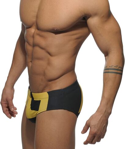 Men's Bikini Swimwear Sexy Low Rise Swimming Briefs with Adjustable Drawstring in Saudi Arabia
