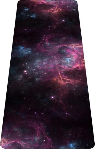 Cifupy Yoga Mat Double-Sided Non Slip Exercise Mat Eco Friendly TPE Fitness Exercise Mat With Carrying Strap & Storage Bag Workout Mat for Yoga, Pilates and Floor Exercises in Saudi Arabia