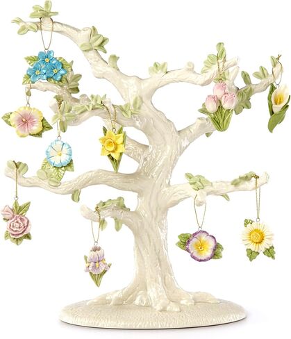 Lenox Celebrate Flowers 10-Piece Ornament Set, 0.50 LB, Multi in Saudi Arabia