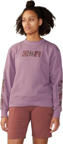 Mountain Hardwear Women's MHW Graphic W Crew in Saudi Arabia