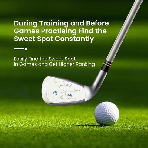 Golf Club Impact Tape Stickers Labels for Driver Woods Irons Improve Swing Accuracy with Self-Teaching Sweet Spot Analysis 125/250 Pcs, Training Aids for Swing Practice in Saudi Arabia