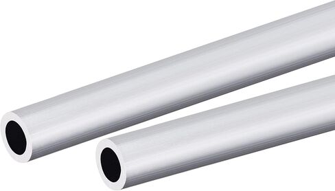uxcell 6063 Aluminum Round Tube 3mm OD 2mm Inner Dia 250mm Length Pipe Tubing 2 Pcs in Saudi Arabia