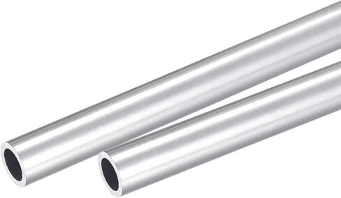 uxcell 6063 Aluminum Round Tube 3mm OD 2mm Inner Dia 250mm Length Pipe Tubing 2 Pcs in Saudi Arabia
