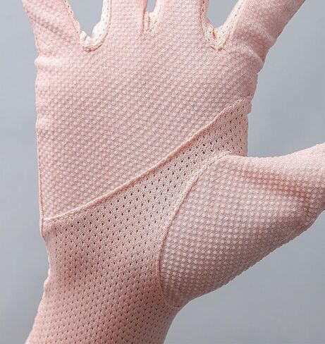 INOGIH Outdoor UV-Sun-Protection-Driving-Gloves Sunblock-Full-Finger-Gloves for Women Men in Saudi Arabia