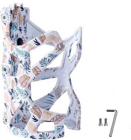 Bike Water Bottle Cage, Painted Fashion Durable Water Drink Holder Rack, Lightweight Plastic Water Bottle Holder Cool Charming Cycling Bottle Holder Cages for MTB, Road Bike, Mountain Bike in Kuwait