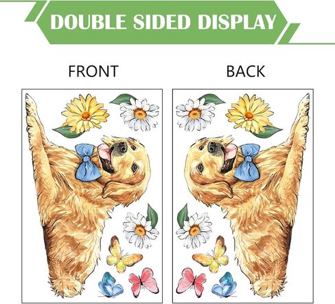 Yovkky 109 PCS Spring Summer Tree Branch Mosaic Birds Window Clings 9 Sheets, Pink Floral Blue Hummingbird Flower Stickers Decals Decor, Butterfly Seasonal Home Kitchen Decorations in Kuwait