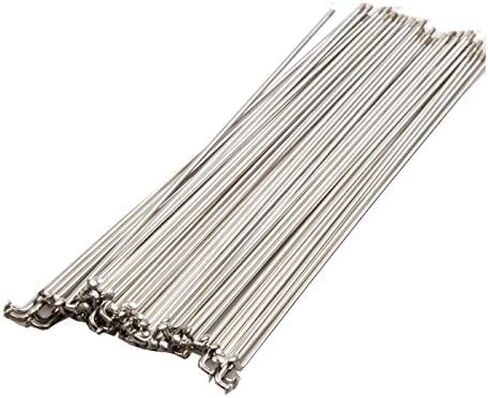 BaveL 36 Pcs 14G J Bend Bicycle Stainless Steel Spokes (91 mm-210 mm),Cycle Spokes with Brass Nipples,Mountain Bike Stainless Spokes,for MTB,Ebike,City Bikes-Replacement/Repair Spokes in Saudi Arabia