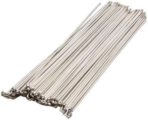 BaveL 36 Pcs 14G J Bend Bicycle Stainless Steel Spokes (91 mm-210 mm),Cycle Spokes with Brass Nipples,Mountain Bike Stainless Spokes,for MTB,Ebike,City Bikes-Replacement/Repair Spokes in Saudi Arabia