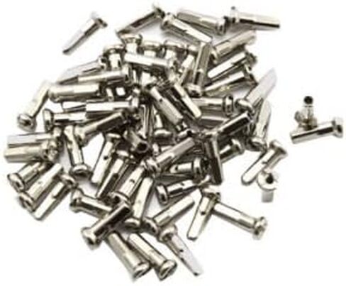 BaveL 36 Pcs 14G J Bend Bicycle Stainless Steel Spokes (91 mm-210 mm),Cycle Spokes with Brass Nipples,Mountain Bike Stainless Spokes,for MTB,Ebike,City Bikes-Replacement/Repair Spokes in Saudi Arabia