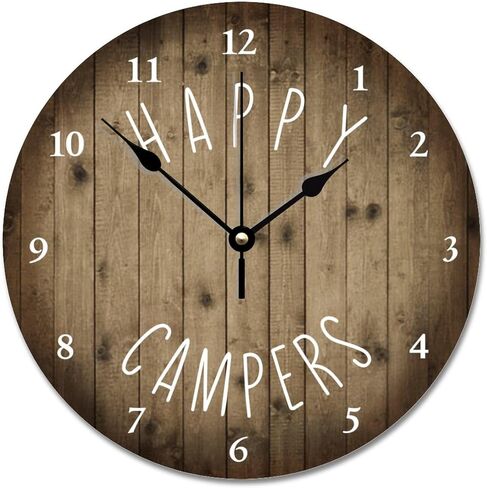 انها 5 أوكلوك في مكان ما ساعة الحائط الببغاء مارتيني ساعة الخشب المتقاعد 10 بوصة ساعة الحائط بطارية تعمل صامتة غير مزرعة جدار ديكور ديكور المنزل للحمام المطبخ غرفة المعيشة غرفة نوم in Kuwait