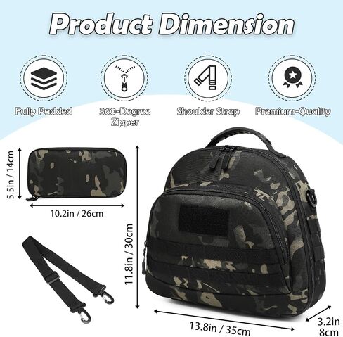Scuba Regulator Bag - Tactical Style Diving Regulator Protective Bags Protecting and Storage Regulators and Octopus with Adjustable Shoulder Strap in Saudi Arabia