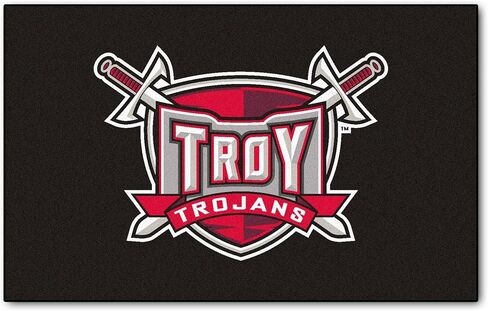 Fanmats 1258 Troy University Trojans Nylon Starter Rug in Saudi Arabia