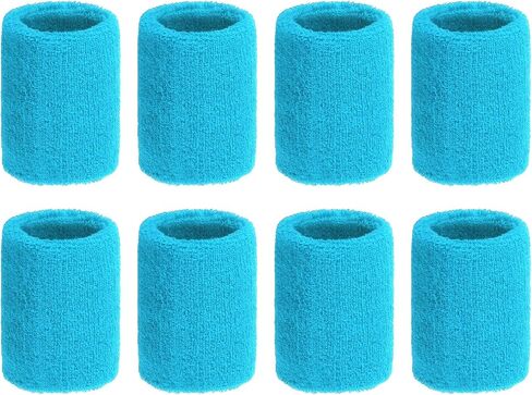 PATIKIL Wrist Sweatbands Sports Wristbands Sweatbands Wrist for Tennis Badminton Basketball Football in Saudi Arabia