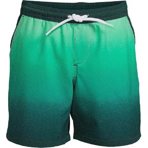 Lands' End Boys Stretch Hydroliner Sport Swim Trunk