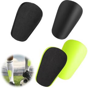 2 Pair Mini Shin Guards Soccer, Anti-Slip Miniature Shin Guards Small Protective Equipment Football Shin Guards Professional Shin Pads for Men Women Youth Boys Girls