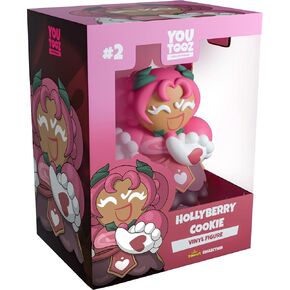 Youtooz Hollyberry Cookie Vinyl Figure, 4.9" Adorable Official Hollyberry Figure from Mobile Game Cookie Run: Kingdom