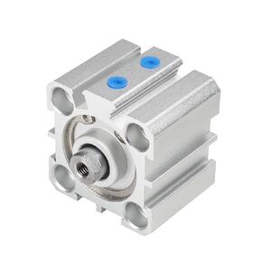 Othmro SDA25x30 Sealing Thin Air Cylinders Pneumatic Air Cylinders 0.98inch Bore 1.18inch Stroke Air Cylinders for M5 Aluminium Alloy Pneumatic Components for Pneumatic and Hydraulic Systems