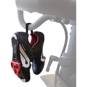 SELINA Shoe Hanger for Peloton - Shoe Holder Accessory for Peloton - Must have accessory for the Peloton Bike and Peloton Bike Plus - Shoe Hook Compatible with your Peloton Bike
